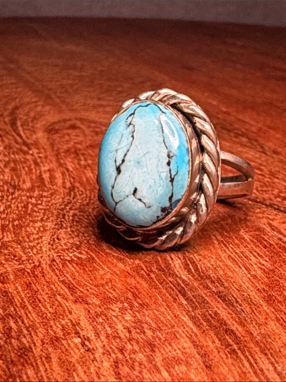 Sterling Silver Turquoise Statement Ring